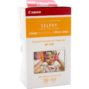 طقم ورق وحبر ملون Canon RP-108