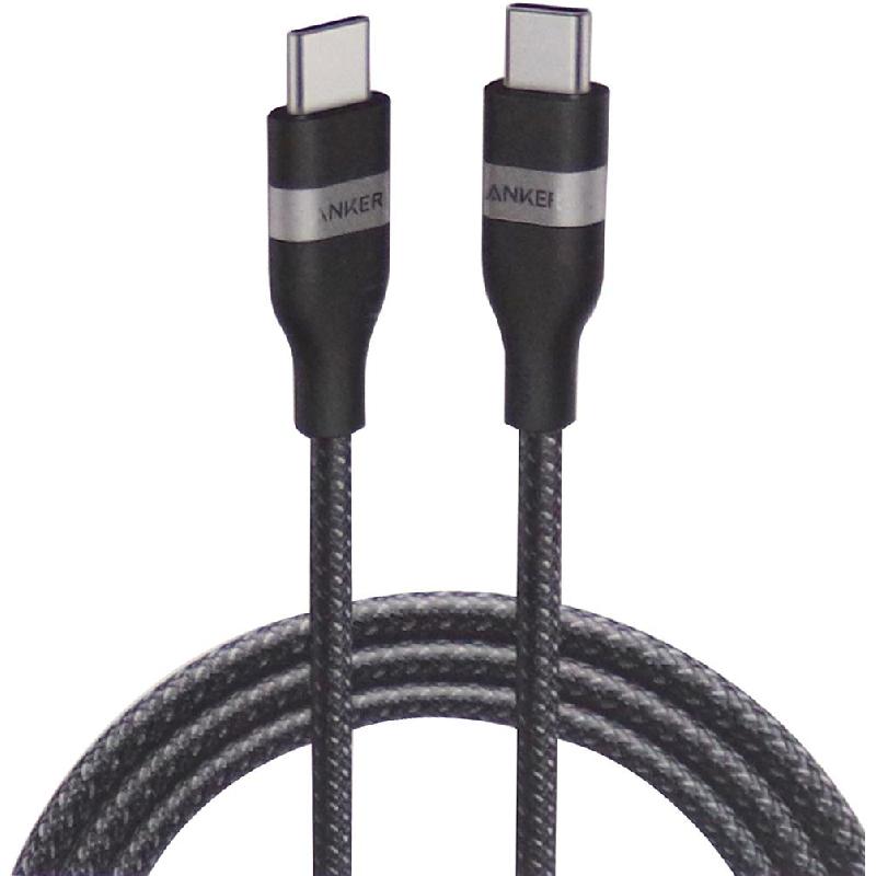 كابل أنكر USB-C إلى USB-C بطول 1.83 متر - أسود