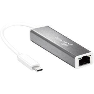محول j5create من USB-C إلى Gigabit Ethernet