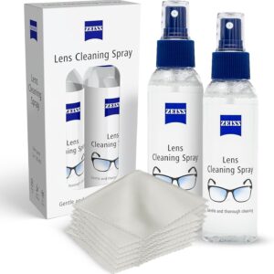 طقم ZEISS لتنظيف العدسات - بخاخان مع قماش مايكروفايبر