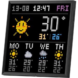Divoom Pixoo 64 إطار رقمي بفن البكسل