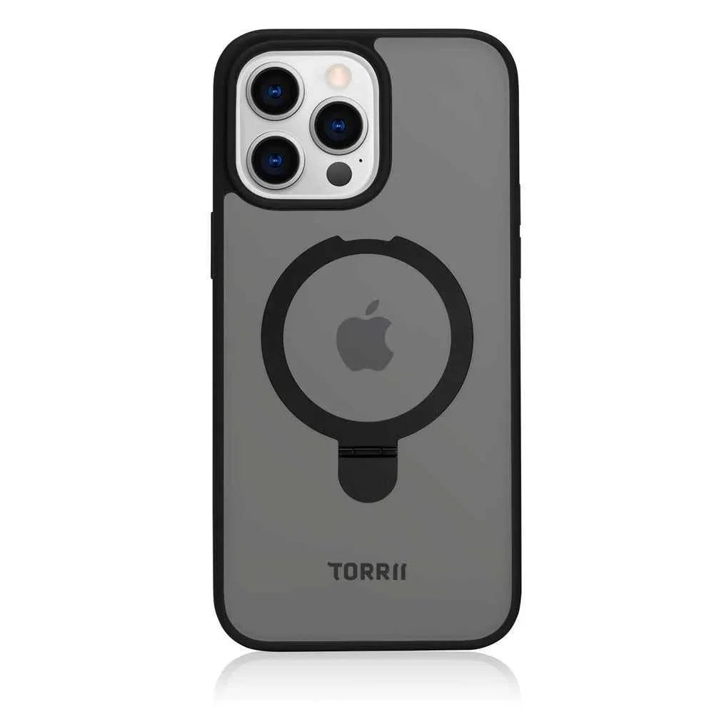 جراب Torrii Torero ماج سيف مع مسند لآيفون 15 برو - أسود
