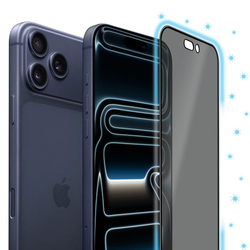 واقي شاشة Torrii Bodyglass للخصوصية لآيفون 17 برو ماكس