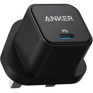 شاحن أنكر PowerPort III Cube بقدرة 20 واط ومنفذ USB-C - أسود