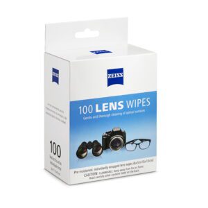 مناديل ZEISS لتنظيف العدسات البصرية 100 قطعة