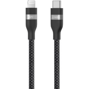 كابل أنكر USB-C إلى Lightning بطول 1.83 متر - أسود