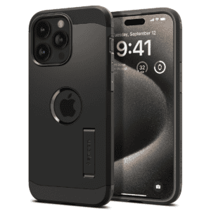 جراب Spigen Tough Armor MagFit لآيفون 15 برو ماكس - أسود