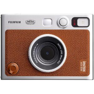 كاميرا فورية Fujifilm Instax Mini Evo مع Bluetooth - بني