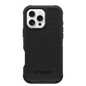 جراب OtterBox Defender ماج سيف لآيفون 16 برو ماكس - أسود