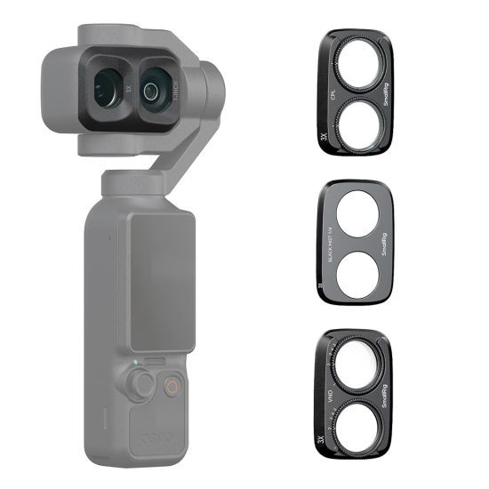 طقم فلاتر SmallRig VND وCPL وBlack Mist لكاميرا DJI Osmo Pocket