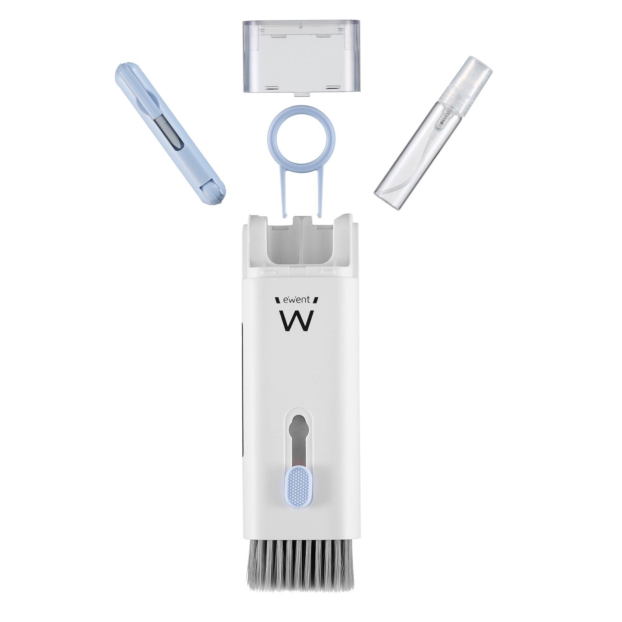 طقم Ewent EW5630 لتنظيف لوحة المفاتيح والسماعات 7 في 1