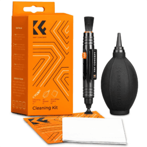 طقم K&F Concept لتنظيف عدسات الكاميرا 4 في 1