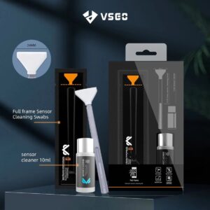 طقم VSGO لتنظيف مستشعر الكاميرا Full Frame مع سائل 10 مل